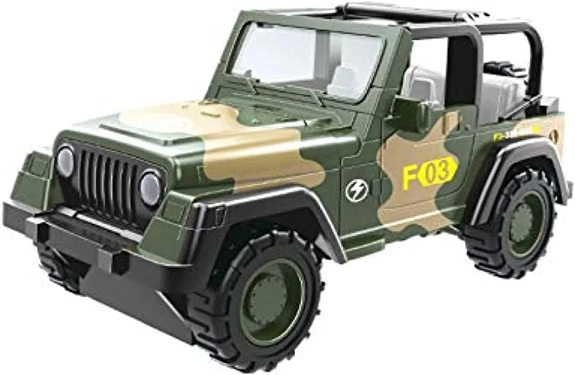 مجموعه ماشین های اسباب بازی ارتشی AM ANNA - شامل ماشین حمل کننده، ماشین آفرود، آمبولانس - 3 عدد - مناسب برای کودکان 3 سال به بالا - پسرانه و دخترانه - بدون نیاز به باتری