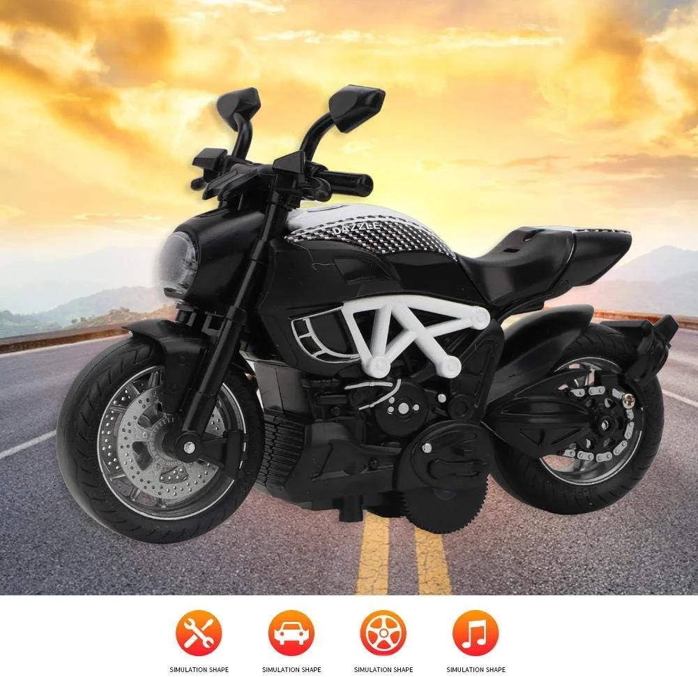 موتور سیکلت اسباب بازی آلیاژی برقی، مدل موتور سیکلت اسباب بازی، با موسیقی و نور، هدیه ای برای کودکان، دکوراسیون موتور سیکلت، مقاوم در برابر سایش، مقاوم در برابر افتادن، 2 رنگ (سفید) موتور سیکلت اسباب بازی آلیاژی برقی، مدل موتور سیکلت اسباب بازی، با موسیقی و نور، هدیه ای برای کودکان، دکوراسیون موتور سیکلت، مقاوم در برابر سایش، مقاوم در برابر افتادن، 2 رنگ (سفید)