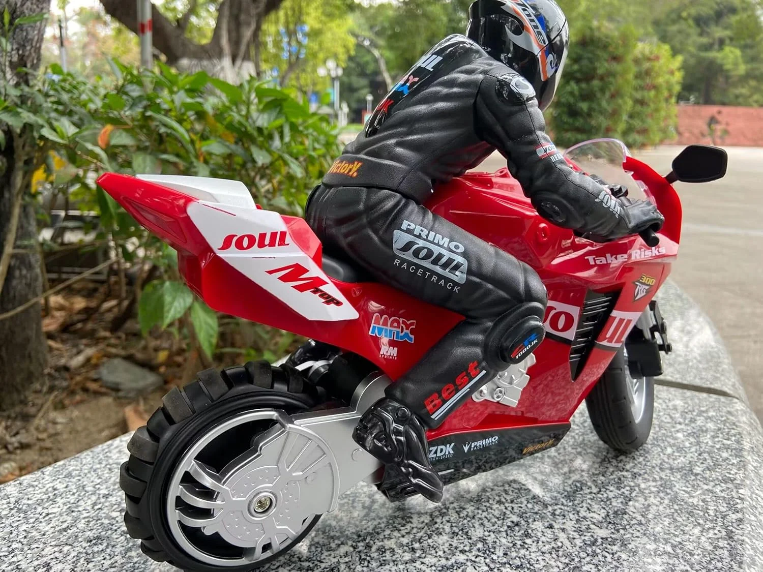 موتور سیکلت کنترلی فوق العاده بزرگ 35 سانتی متری SOWOFA، موتور سیکلت حرفه ای دریفت، موتور سیکلت تعادل خودکار، مدل موتور سیکلت هدیه پسرانه دخترانه