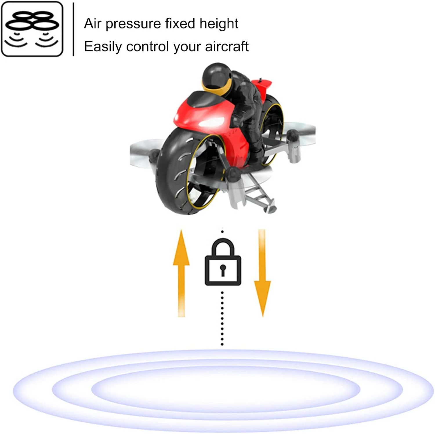 موتورسیکلت بدلکاری کنترلی، موتورسیکلت بدلکاری کنترلی 2 در 1، موتورسیکلت پرنده زمینی با قابلیت چرخش 360 درجه، اسباب بازی دریفت کودکان (قرمز) موتورسیکلت بدلکاری کنترلی، موتورسیکلت بدلکاری کنترلی 2 در 1، موتورسیکلت پرنده زمینی با قابلیت چرخش 360 درجه، اسباب بازی دریفت کودکان (قرمز)