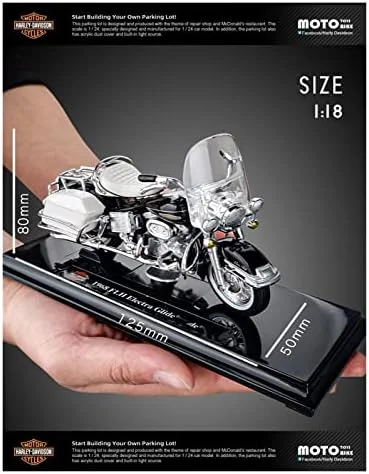 مدل های مقیاس وسایل نقلیه برای موتور سیکلت خیابانی فلزی دایکاست آلیاژ لغزنده الکتر 1968 مدل جالب تزئینی 1:18