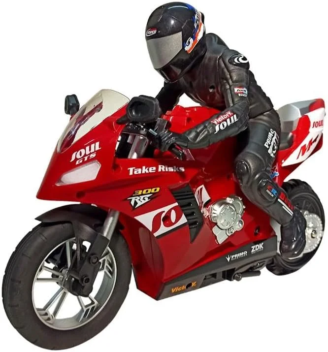 موتور سیکلت اسباب بازی کنترلی مدل HC-802 مقیاس 1:6، تعادلی و مناسب حرکات نمایشی - آبی موتور سیکلت اسباب بازی کنترلی مدل HC-802 مقیاس 1:6، تعادلی و مناسب حرکات نمایشی - آبی