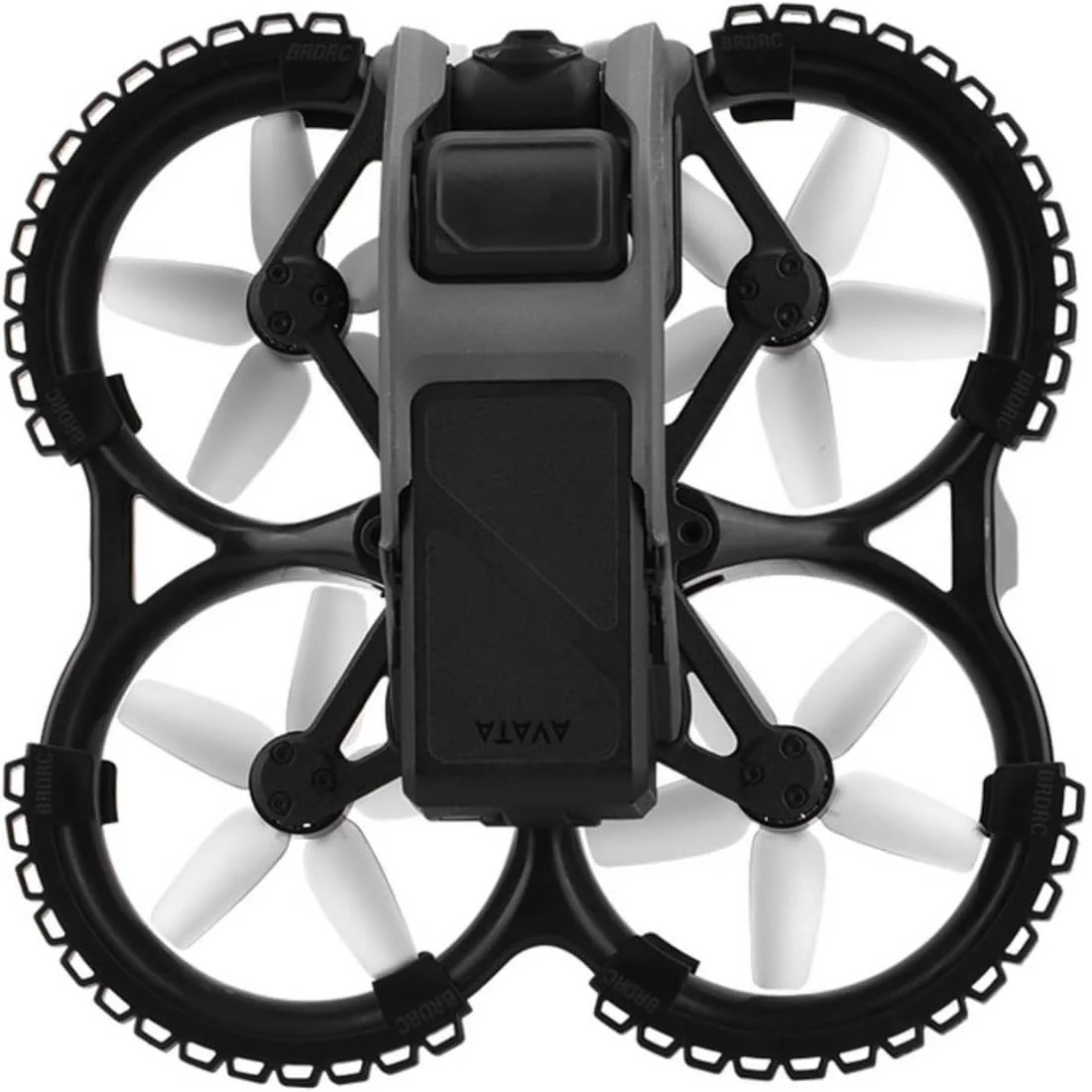 محافظ پروانه SKEIDO سازگار با پروانه های پهپاد DJI Avata، پوشش محافظ پره، حلقه محافظ پروانه ضد برخورد، قطعات جایگزین (مشکی)