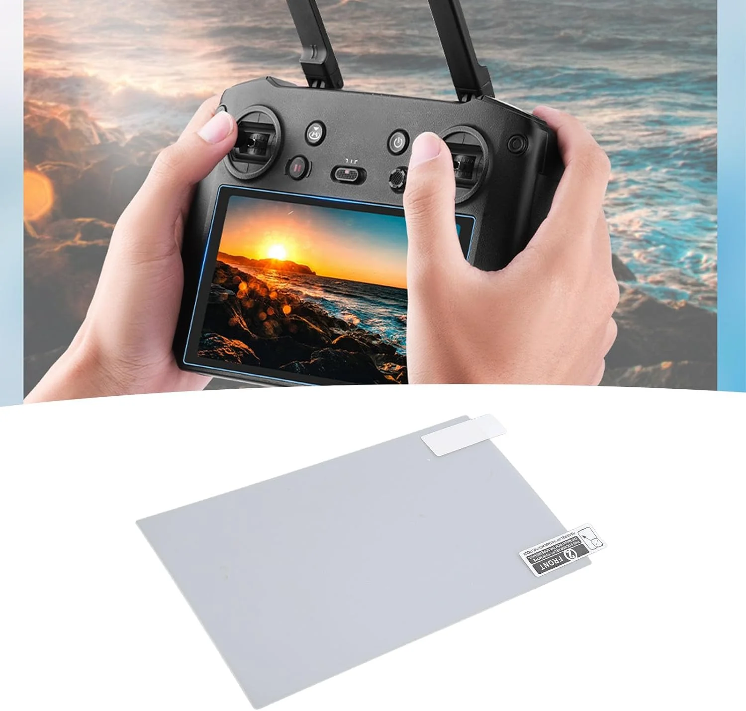 محافظ صفحه نمایش برای کنترلر 3 PRO، فیلم محافظ ضد آب با سختی 9H برای لوازم جانبی کنترل از راه دور RC PRO