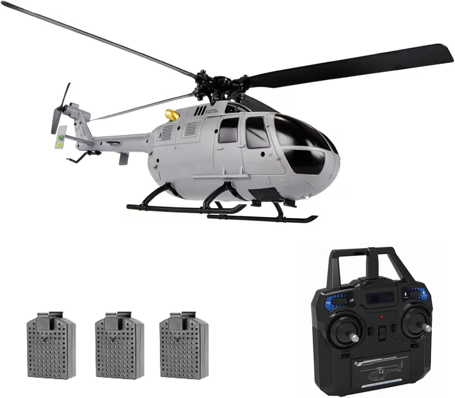 هلیکوپتر کنترلی تک پروانه لایموس با تثبیت کننده ژیروسکوپ 6 محوره، اسباب بازی حفظ ارتفاع برای پسران، دختران و بزرگسالان (3 باتری) هلیکوپتر کنترلی تک پروانه لایموس با تثبیت کننده ژیروسکوپ 6 محوره، اسباب بازی حفظ ارتفاع برای پسران، دختران و بزرگسالان (3 باتری)