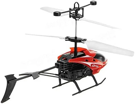 هلی کوپتر مینی آرسی پرنده با القای مادون قرمز و چراغ چشمک زن