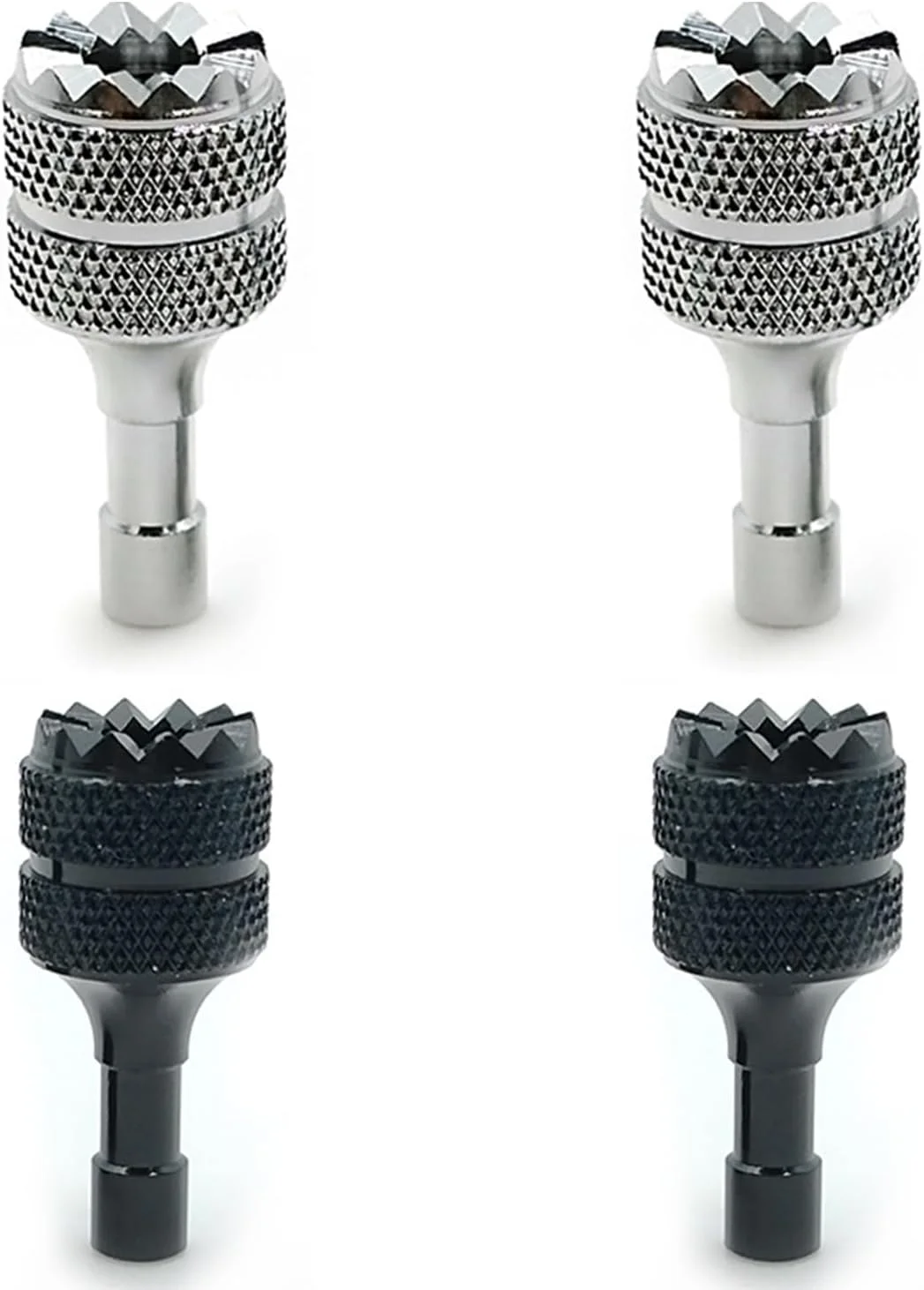 جوی‌استیک ریموت کنترل پهپاد آلیاژ آلومینیوم GIONAR بسته 4 عددی مناسب برای DJI Mini 3 Pro/Air 3/Mavic 3 Pro RC، لوازم جانبی جایگزین کنترلر از راه دور جداشدنی