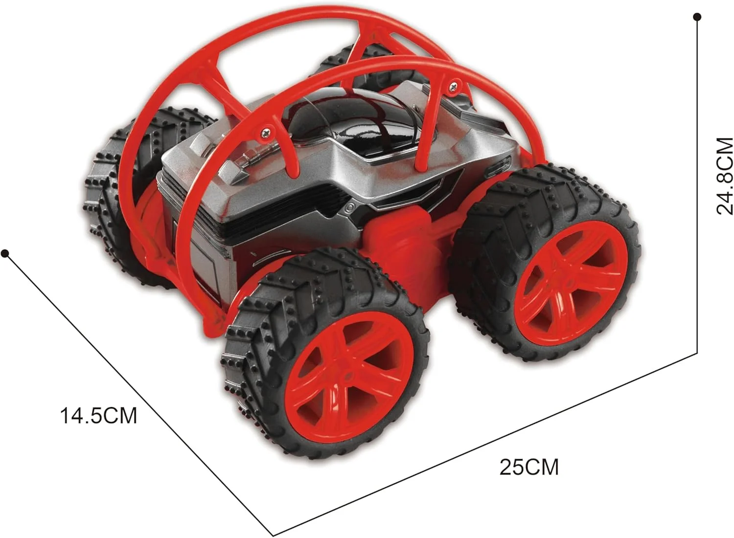 ماشین کنترلی چرخشی GEARBOX، با قابلیت چرخش 360 درجه، حرکت چند جهته، لاستیک های مناسب تمام سطوح، سرعت 12 کیلومتر بر ساعت، 2.4 گیگاهرتز، مناسب برای کودکان 6 سال به بالا ماشین کنترلی چرخشی GEARBOX، با قابلیت چرخش 360 درجه، حرکت چند جهته، لاستیک های مناسب تمام سطوح، سرعت 12 کیلومتر بر ساعت، 2.4 گیگاهرتز، مناسب برای کودکان 6 سال به بالا