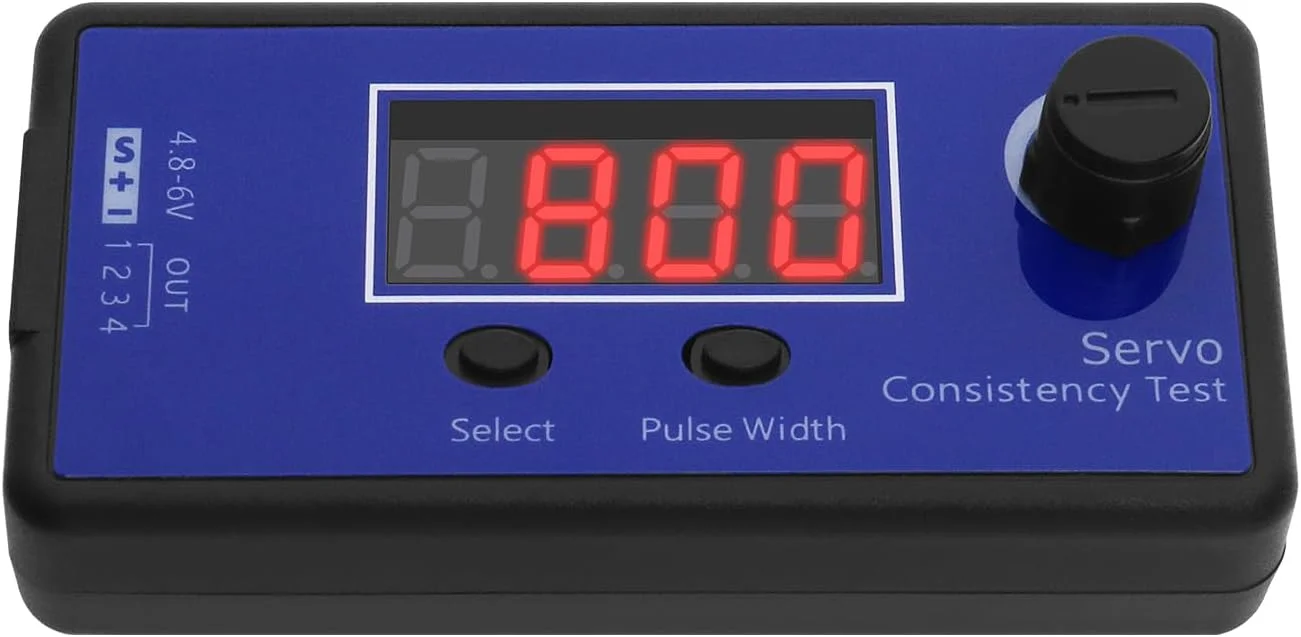 تستر سروو دیجیتال EMSea با دقت بالا برای مدل های ماشین کنترلی، مدل های هواپیما و مدل های کشتی