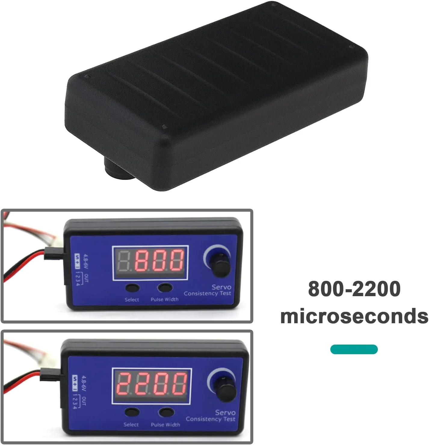 تستر سروو دیجیتال EMSea با دقت بالا برای مدل های ماشین کنترلی، مدل های هواپیما و مدل های کشتی تستر سروو دیجیتال EMSea با دقت بالا برای مدل های ماشین کنترلی، مدل های هواپیما و مدل های کشتی