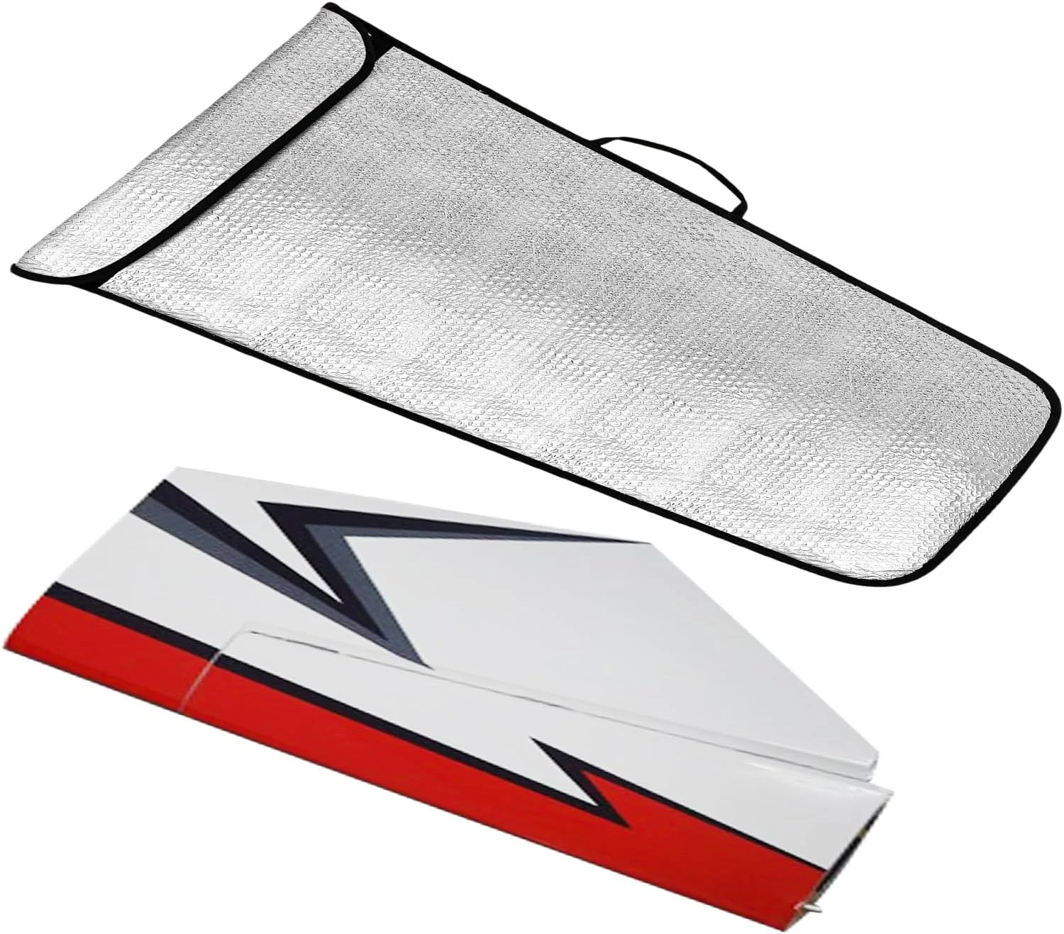 کیف حمل بال هواپیمای مدل آرسی - روکش محافظ بال با لایه حبابدار ضد آب و دسته | برای حمل و نگهداری تجهیزات مدل هواپیما