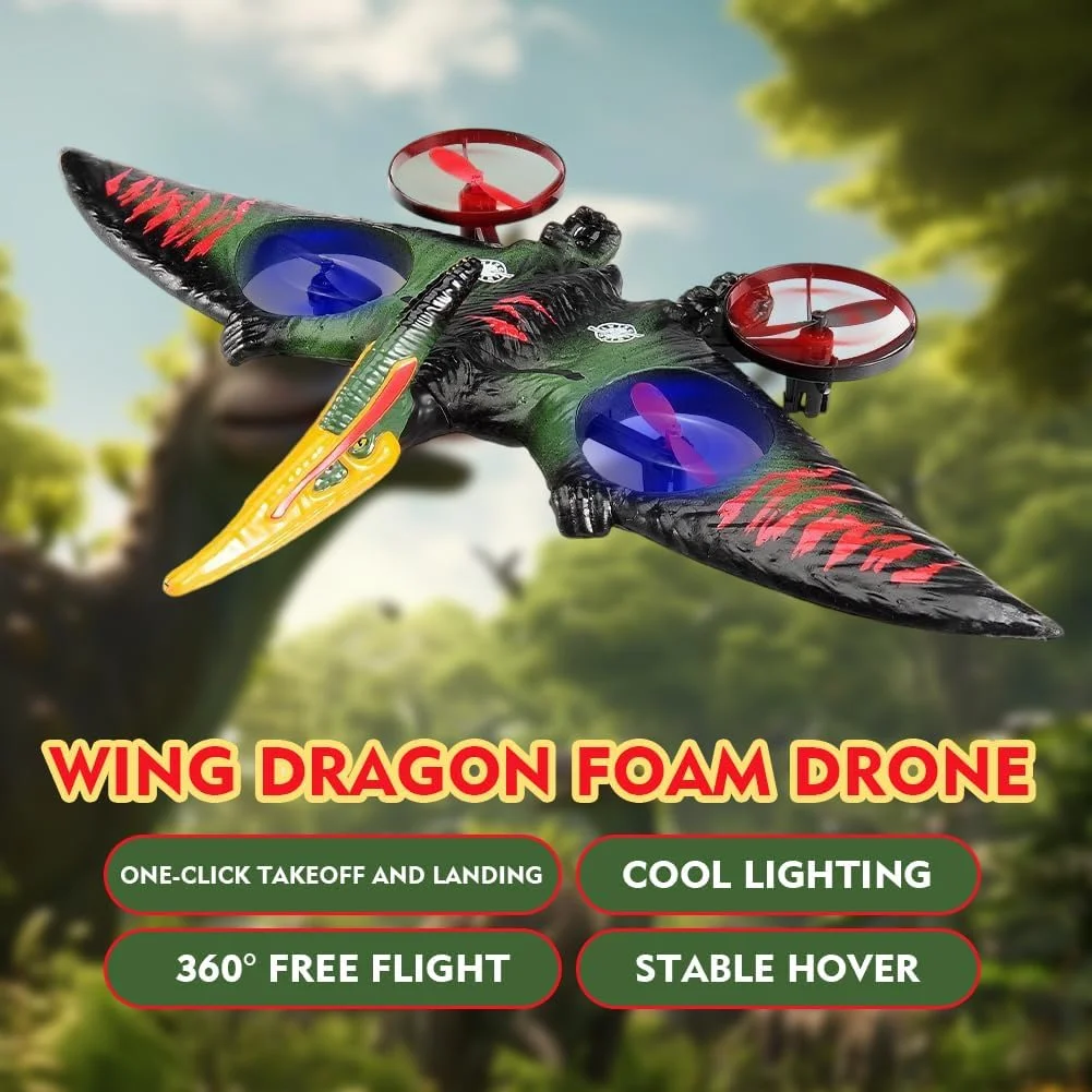 پهپاد اسباب بازی دایناسور پتراوداکتیل برای کودکان و بزرگسالان، هواپیمای اژدهای کنترل از راه دور با پرواز آسان برای مبتدیان، اسباب بازی هواپیمای آرسی سرگرمی، هدیه تولد برای پسران، کنترل از راه دور پهپاد اسباب بازی دایناسور پتراوداکتیل برای کودکان و بزرگسالان، هواپیمای اژدهای کنترل از راه دور با پرواز آسان برای مبتدیان، اسباب بازی هواپیمای آرسی سرگرمی، هدیه تولد برای پسران، کنترل از راه دور