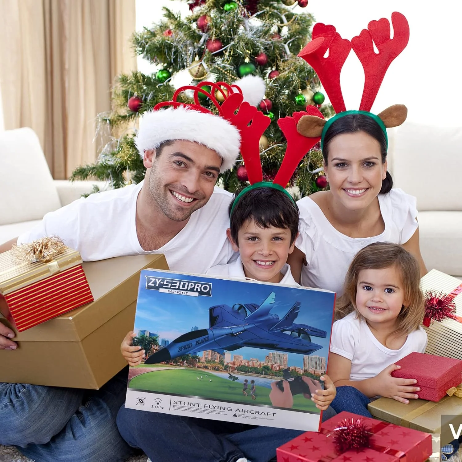 هواپیمای آرسی، هواپیماهای آرسی، هواپیماهای کنترل از راه دور 2.4 گیگاهرتز 2 کاناله با سیستم تعادل خودکار، گلایدر آرسی ZY-530PRO برای کودکان و بزرگسالان مبتدی، هواپیمای جنگنده فوم EPP با قابلیت پرواز آسان با چراغ LED