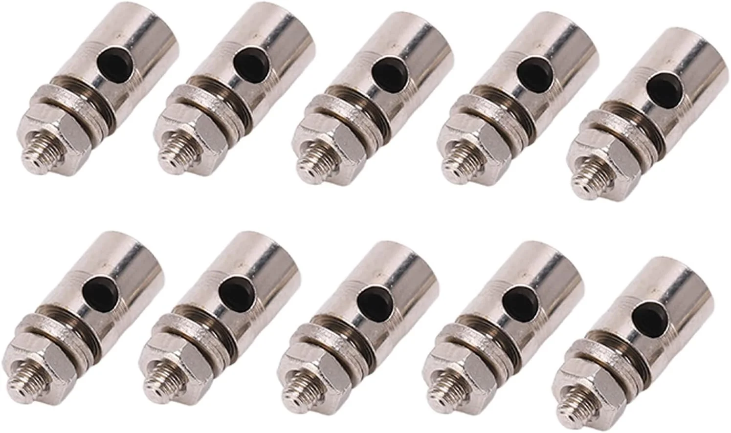 اتصالات میله فشاری RC مدل Keenso D1.8mm، استاپر اتصال اهرمی میله فشاری قابل تنظیم برای میله های فشاری 1.5mm، 1.6mm، 1.7mm و 1.8mm