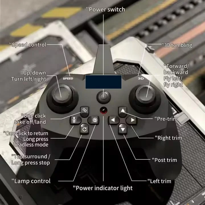 هواپیمای کنترلی L0712 2.4GHz با چراغ‌های LED – برد پرواز 80 متر | اسباب بازی پروازی مناسب مبتدیان برای کودکان، پسران و بزرگسالان | اسباب بازی ورزشی و فضای باز