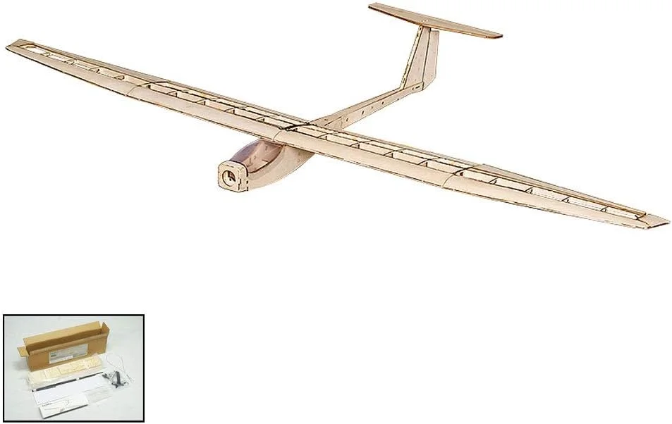 هواپیمای مدل بالسا Domary Dancing Wings Hobby F1501 با طول بال 1550 میلی‌متر - کیت DIY