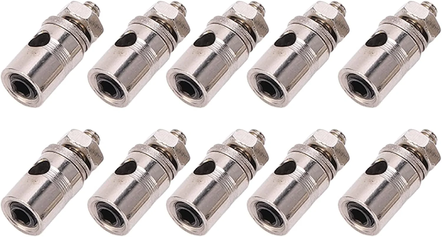 اتصالات میله فشاری آرسی Domary، 1.8 میلی‌متری با فولاد ضد زنگ برای هواپیمای مدل، قطعات DIY، بسته 10 عددی