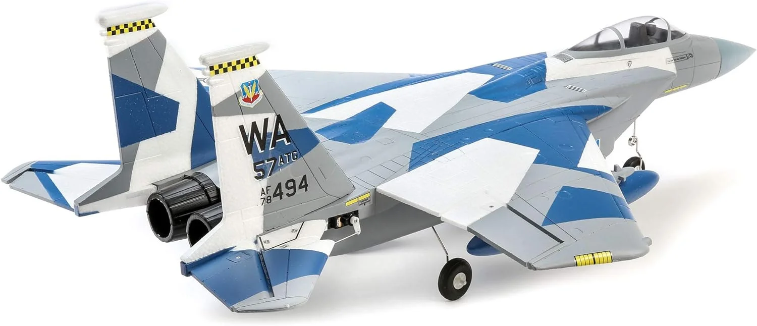 هواپیمای مدل E-flite RC مدل F-15 با قطر 64 میلی‌متر BNF Basic (بدون فرستنده، باتری و شارژر) با فناوری‌های AS3X و Safe Select مدل EFL97500