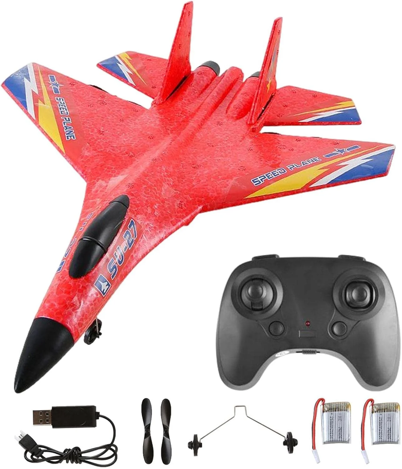 هواپیمای فومی | کنترل از راه دور با چراغ LED | اسباب بازی های ورزشی در فضای باز، هدیه تولد، اسباب بازی های پرنده برای پسران و دختران، با تعادل خودکار هواپیمای فومی | کنترل از راه دور با چراغ LED | اسباب بازی های ورزشی در فضای باز، هدیه تولد، اسباب بازی های پرنده برای پسران و دختران، با تعادل خودکار