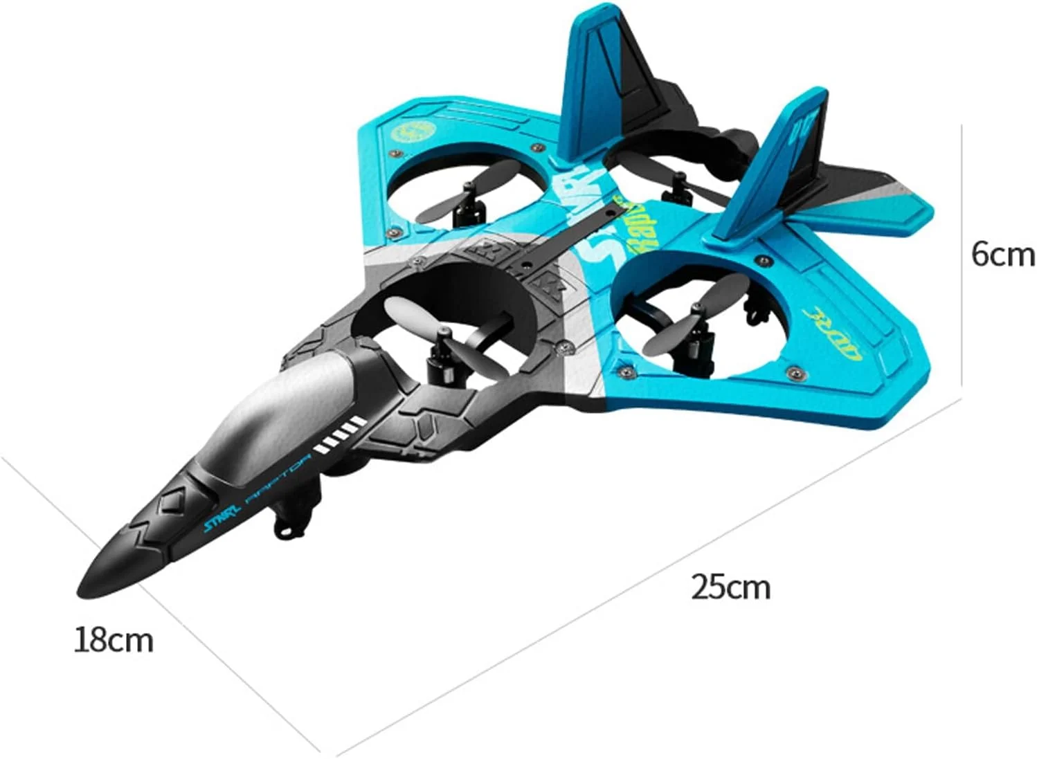 هواپیمای بدلکاری جت V17، هواپیمای کنترل از راه دور ارتقا یافته 2024، هواپیمای کنترل نوری، با کنترل چرخش 360 درجه، هدیه اسباب بازی سرگرمی گلایدر جنگنده