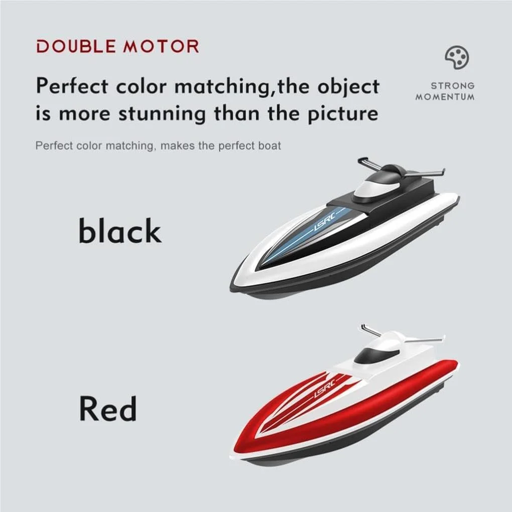 قایق مسابقه ای، قایق موتوری RC، لوازم آموزشی، قایق های برقی ضد آب و ضد ضربه، سرگرمی با کنترل از راه دور، هدیه تولد، مدل 5