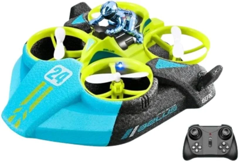 قایق آرسی 3 در 1، قایق هاورکرافت کنترل از راه دور، ماشین های دریفت مسابقه ای، اسباب بازی