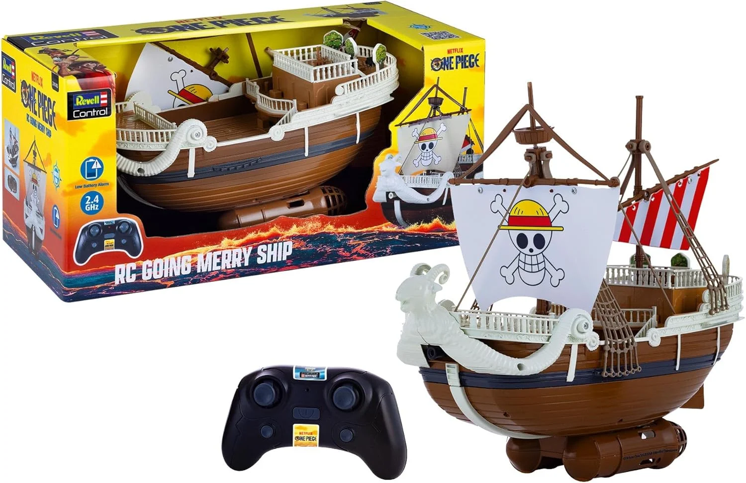 قایق کنترلی مدل Going Merry از مجموعه One Piece