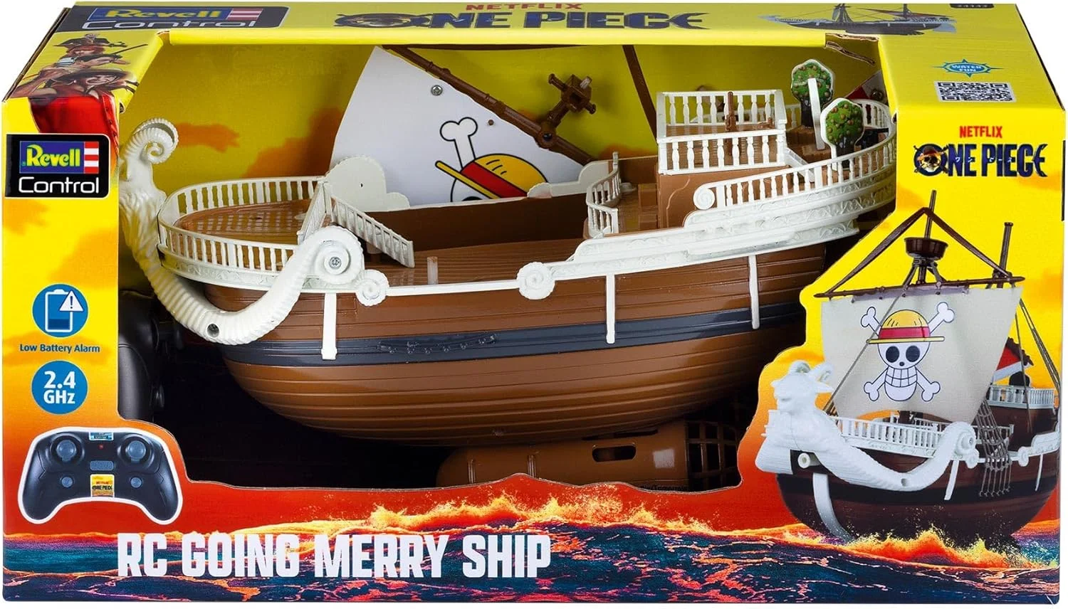 قایق کنترلی مدل Going Merry از مجموعه One Piece