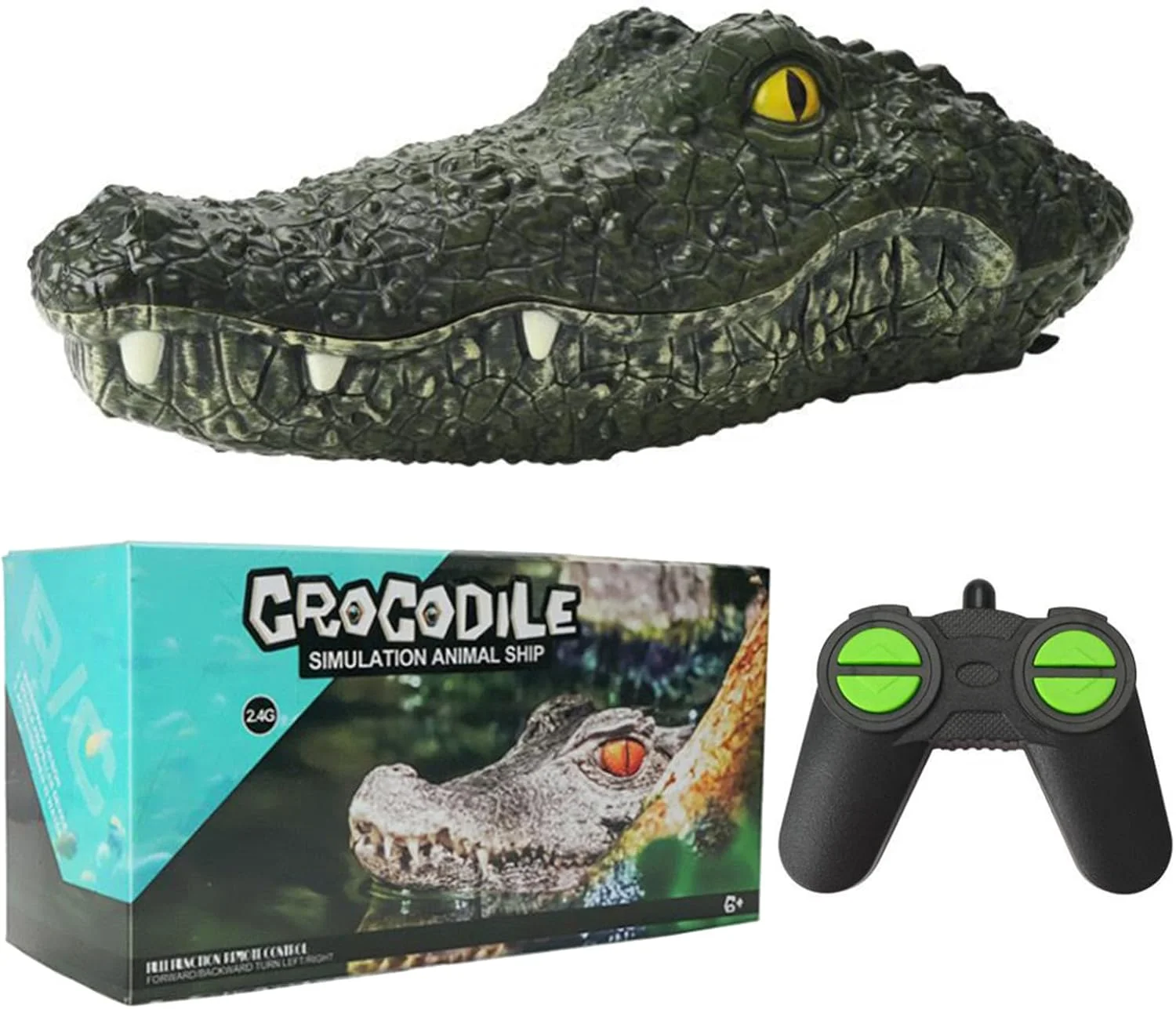 قایق کنترلی لابیموس، قایق مسابقه ای الکتریکی شبیه سازی شده برای استخرها، کنترل از راه دور 2.4G، اسباب بازی شوخی 2 کاناله، 2 باتری