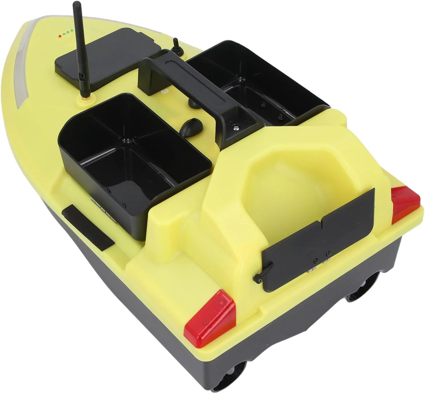 قایق ماهیگیری کنترلی با چراغ شب، GPS و موتور دوگانه 12000mAh قابل شارژ برای ناوبری آسان در ماهیگیری شبانه قایق ماهیگیری کنترلی با چراغ شب، GPS و موتور دوگانه 12000mAh قابل شارژ برای ناوبری آسان در ماهیگیری شبانه