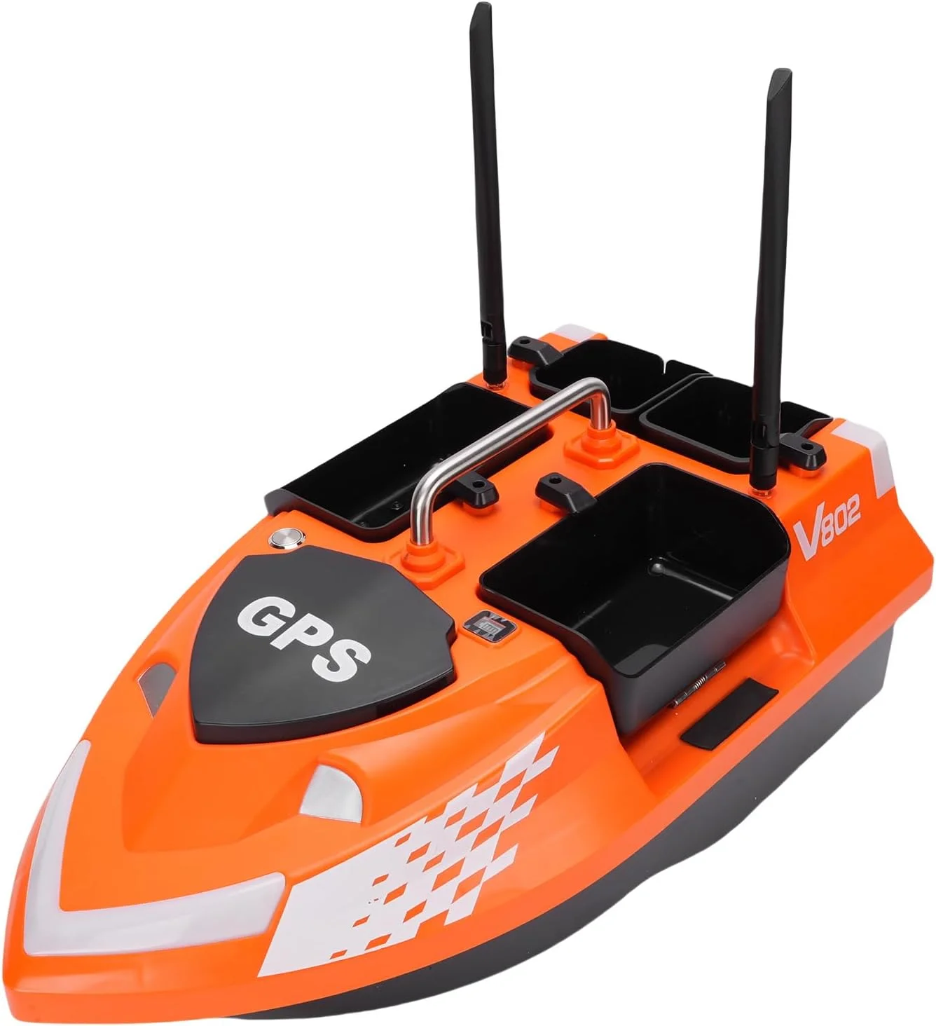 قایق طعمه ماهیگیری رادیو کنترلی Keenso، قایق طعمه ماهیگیری رادیو کنترلی با 4 محفظه طعمه، حالت های بازگشت هوشمند، انتقال فاصله در زمان واقعی، باتری 5200 میلی آمپر، برد 500 متر (نارنجی) قایق طعمه ماهیگیری رادیو کنترلی Keenso، قایق طعمه ماهیگیری رادیو کنترلی با 4 محفظه طعمه، حالت های بازگشت هوشمند، انتقال فاصله در زمان واقعی، باتری 5200 میلی آمپر، برد 500 متر (نارنجی)