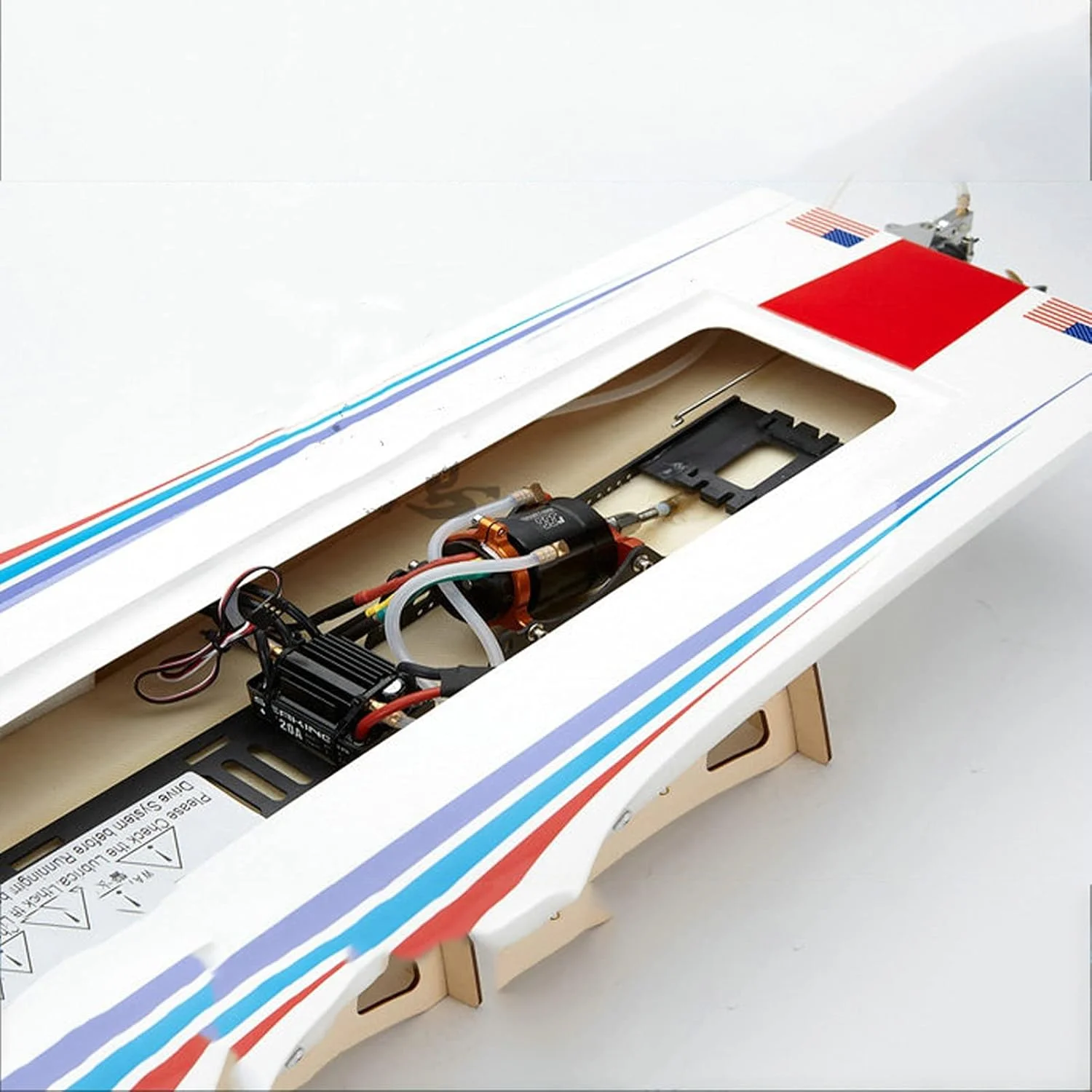 مدل قایق مسابقه ای 82 * 38 * 16 سانتی متری