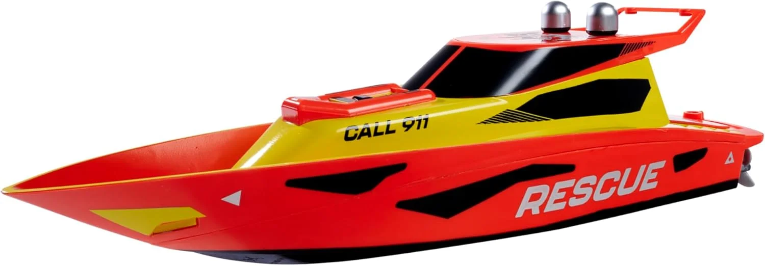 قایق نجات آرسی کارسون مدل 500108058 2.4G 100% RTR، قایق آرسی، اسباب بازی کنترلی برای کودکان و بزرگسالان، به همراه کنترل از راه دور
