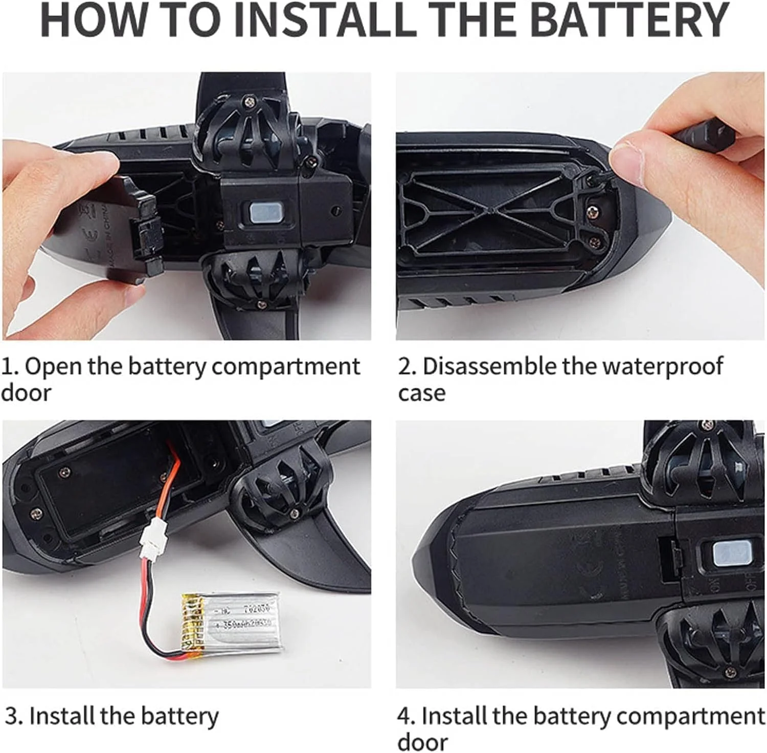 اسباب بازی کوسه کنترل از راه دور SYOSI برای پسران 3، 4، 5 و 6 ساله - اسباب بازی کوسه Alpharev A801 برای کودکان، کوسه RC شبیه سازی شده برای استخر حمام، هدیه عالی برای کودکان با باتری قابل شارژ (طلایی)