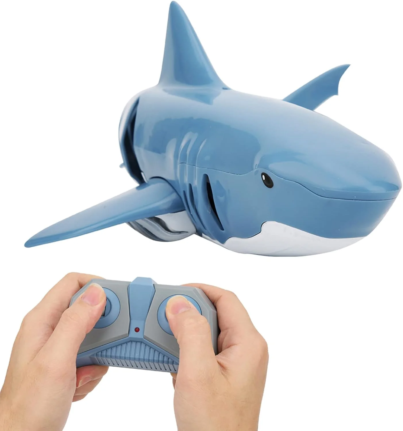 قایق اسباب بازی کنترلی 2.4G، قایق شناور ضد آب قابل شارژ USB با پلاستیک ABS شبیه سازی شده برای کودکان در مخزن آب، وان حمام، استخر (1)