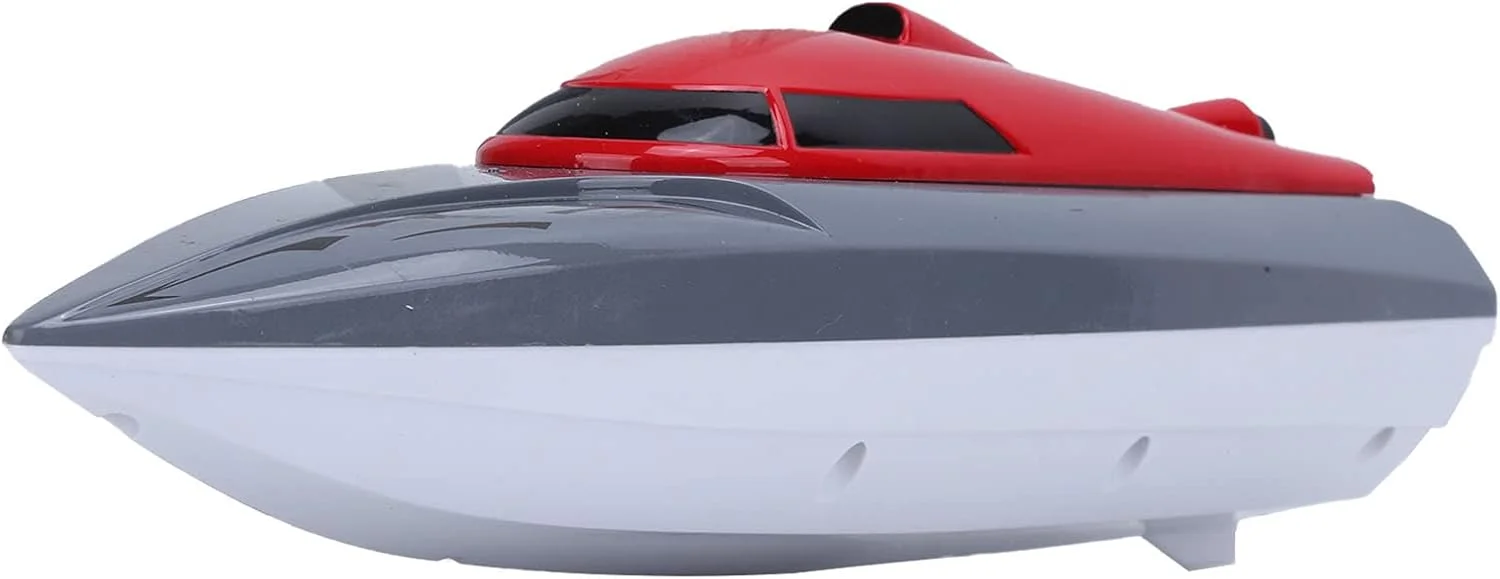 قایق کنترلی کودکان RiToEasysports، قایق تفریحی کنترل از راه دور سریع با موتورهای دوگانه و باتری با ظرفیت بالا، مناسب برای سنین 14 سال به بالا (قرمز)