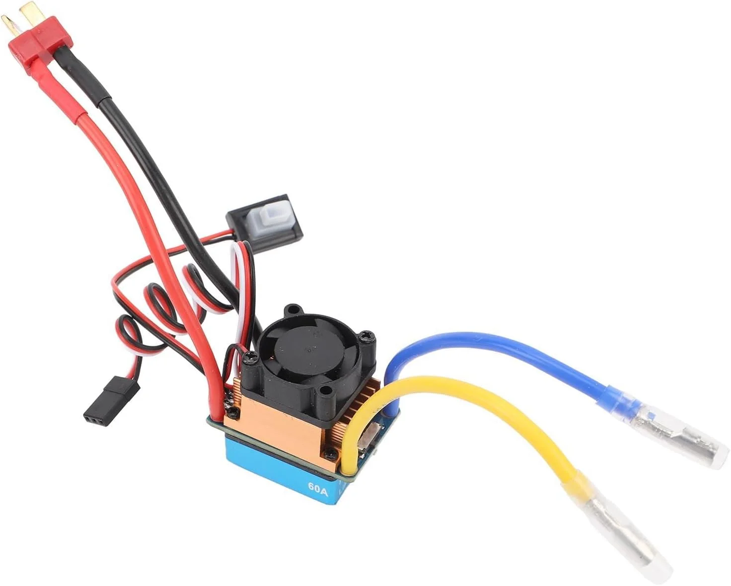 کنترل کننده سرعت موتور براش خورده 480A مدل RiToEasysports، دارای 3 حالت و محافظت چندگانه، ضد آب برای ماشین کنترلی 1/10