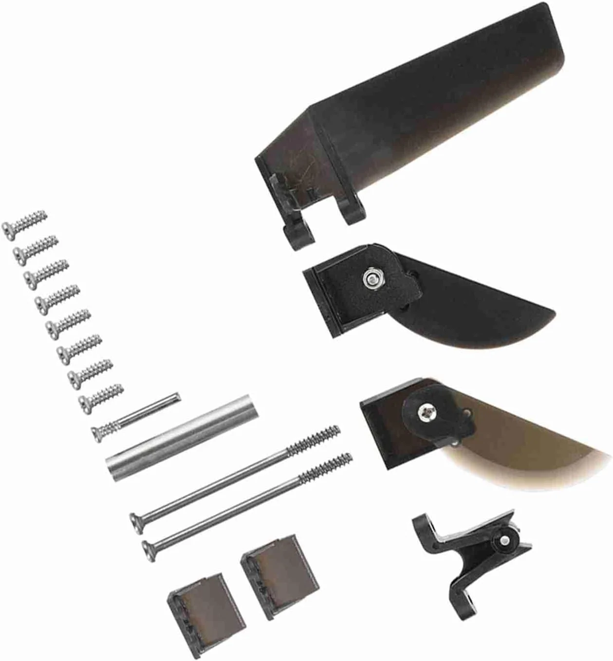 قطعات سکان دم فرمان، پلاستیکی فلزی برای FT012، عملکرد کنترل بادوام، مناسب برای لوازم جانبی قایق RC