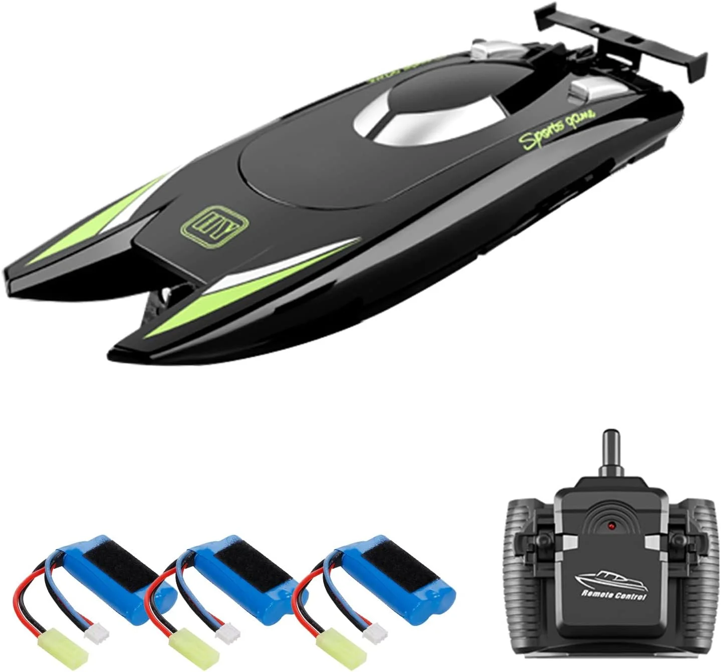 قایق های کنترلی مورلیان 805 برای کودکان و بزرگسالان، قایق مسابقه ای پرسرعت 25 کیلومتر بر ساعت، قایق های کنترل از راه دور 2 کاناله برای استخرها