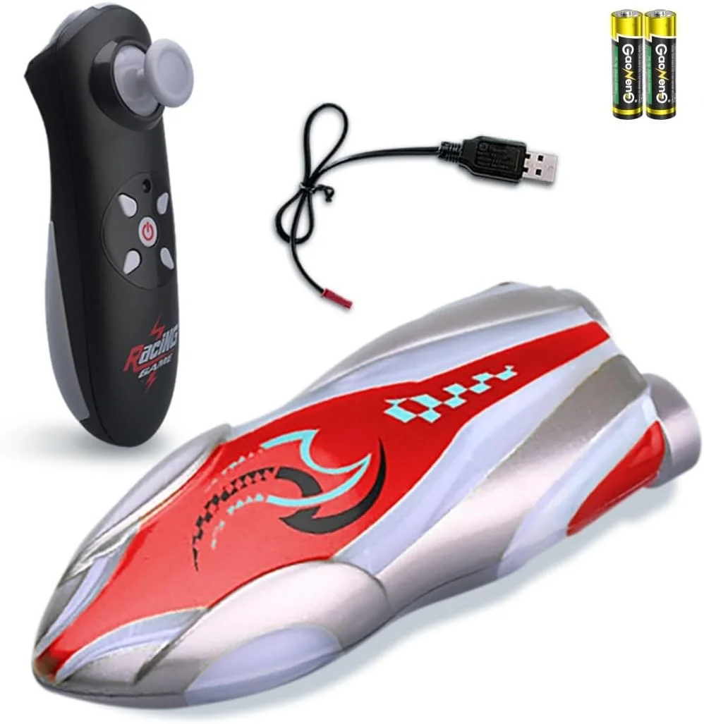 قایق کنترلی کوچک NALACAL، قایق آرسی سریع، با نور روشن، قایق های مسابقه ای الکتریکی آرسی ماجراجویی در فضای باز، با شیرین کاری و غلت، چند جهته و سرعت های قابل تنظیم برای استخرها، حمام ها، دریاچه ها