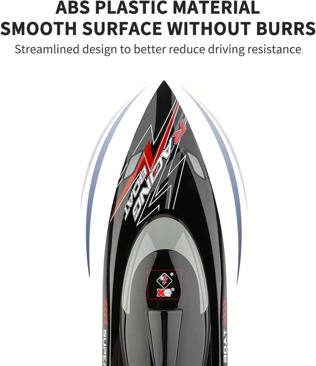 قایق کنترلی مدل Fawoonu WL916 با سرعت 60 کیلومتر بر ساعت و فرکانس 2.4 گیگاهرتز، اسباب بازی قایق کنترلی برای کودکان، بزرگسالان و پسران، دارای سیستم هشدار کمبود باتری و قابلیت بازگشت خودکار