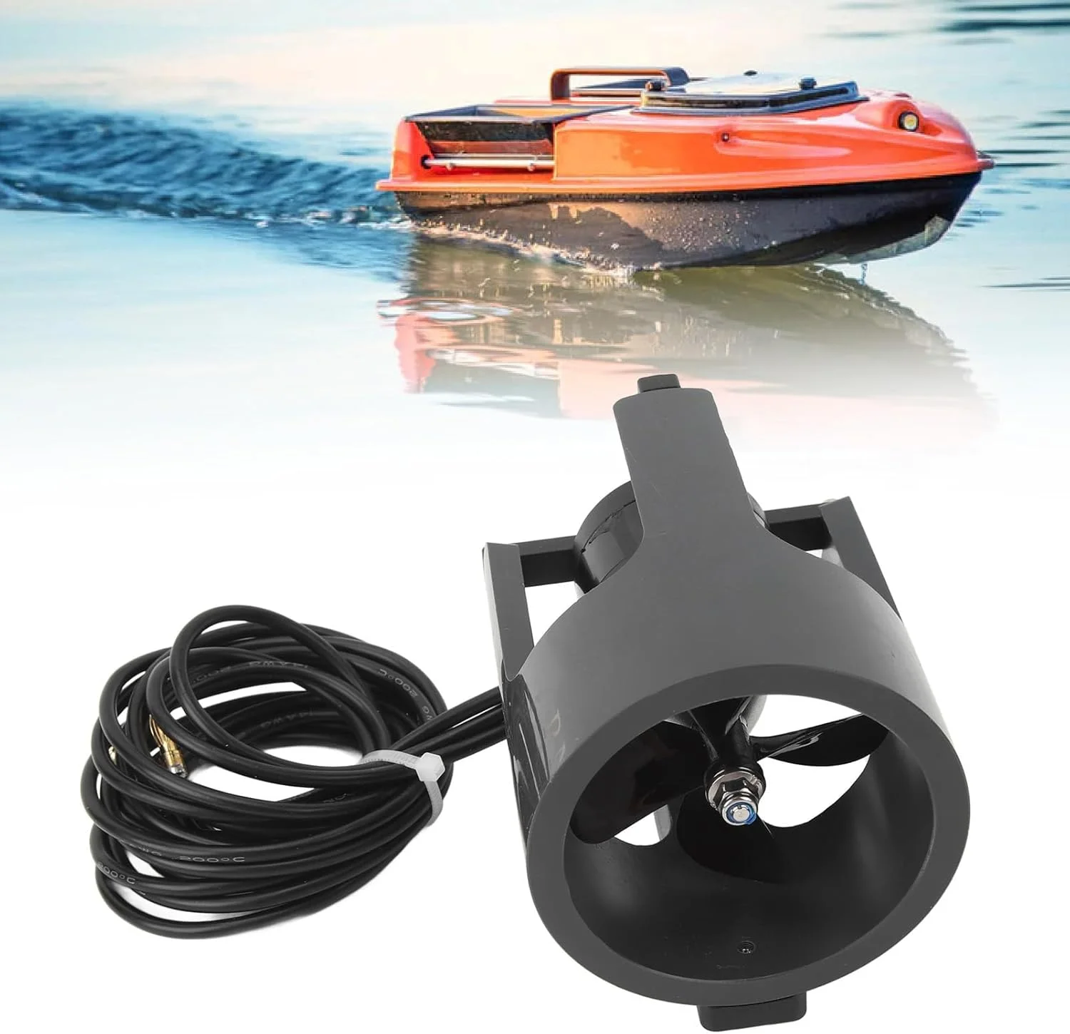 موتور رانش زیرآبی Denash مدل KYO 4T PRO با رانش معکوس 3.3 کیلوگرم و بازدهی بالا برای ربات ها (چرخش پادساعتگرد)