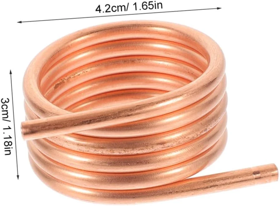 حلقه خنک کننده آبی مسی Supvox برای موتور براش قایق کنترلی، ژاکت خنک کننده موتور خنک شونده با آب، خنک کننده موتور برای مدل های قایق، اتلاف حرارت موثر، نصب آسان