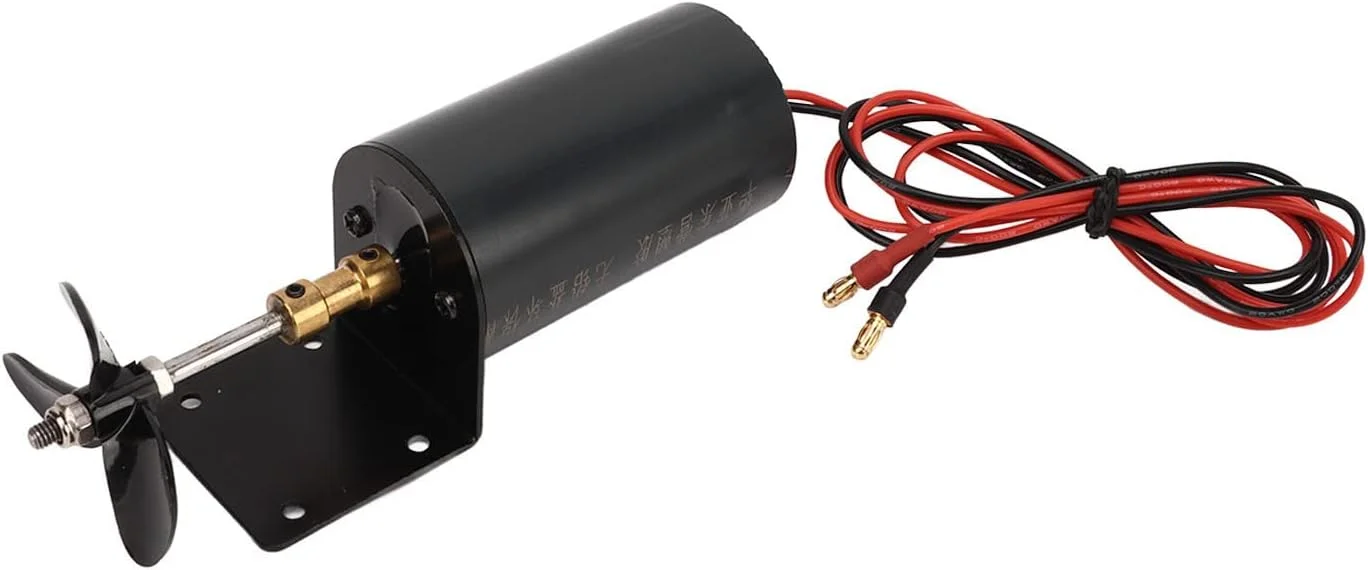 موتور براش RC 540 Cryfokt، پروانه تراستر زیرآبی قدرتمند برای مدل قایق کنترل از راه دور، رانش ضد آب 700-1000G برای علاقه مندان به کنترل از راه دور (CW)