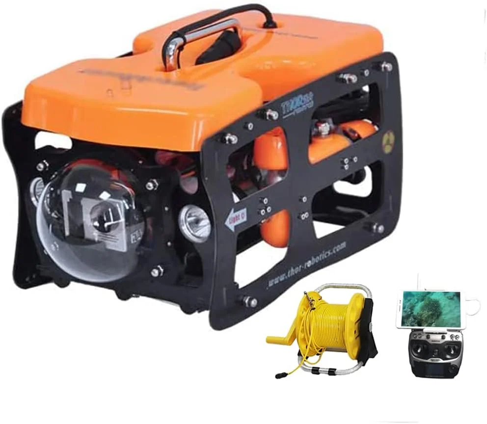 ربات زیرآبی HD ROV با کابل 30 متری، نسخه لایت مناسب ماهیگیری، کاوش، نقشه برداری و گنج یابی