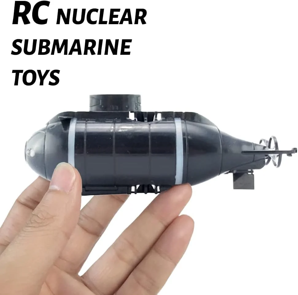 اسباب بازی زیردریایی مینی RC با 6 کانال، زیردریایی هسته ای مینی کنترل از راه دور، قایق مسابقه ای RC، کشتی با سرعت بالا ضد آب مناسب غواصی در استخرها، دریاچه ها و حوضچه ها، بهترین هدیه برای پسران
