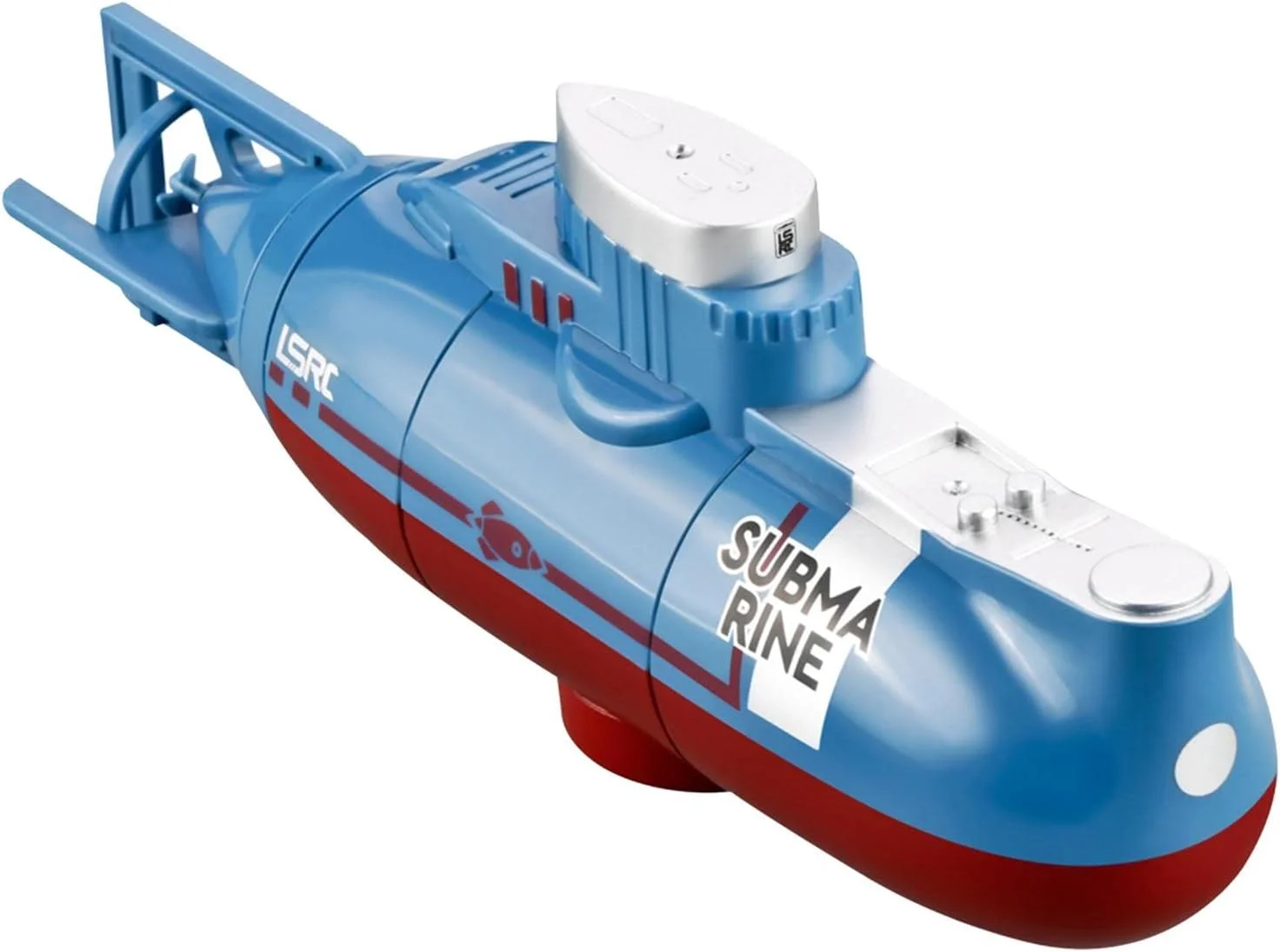 یک عدد اسباب بازی کودکانه زیردریایی مینی RC با سرعت 0.1 متر بر ثانیه، قایق کنترل از راه دور آبی رنگ، هدیه