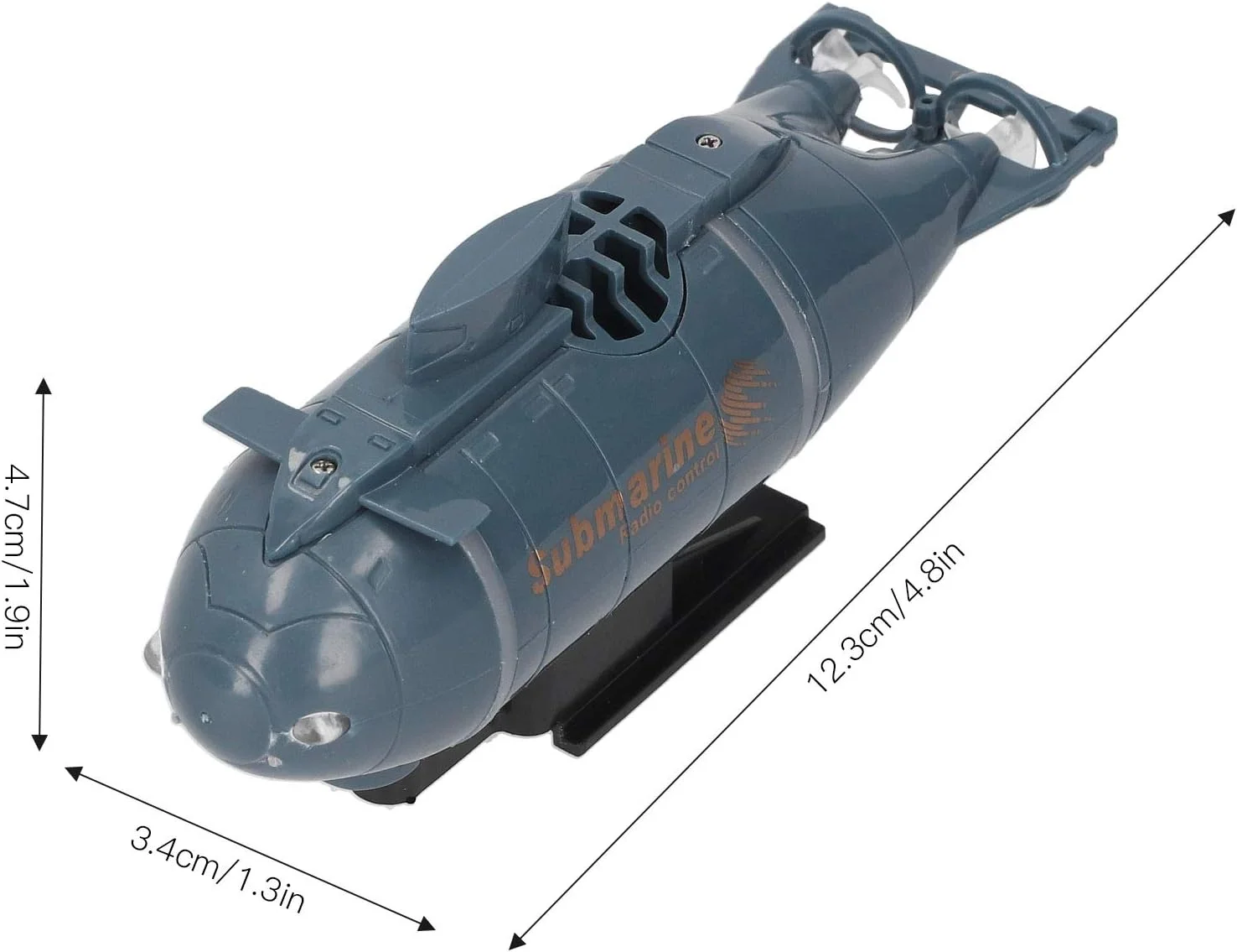 زیردریایی کنترلی، زیردریایی مینیاتوری ضدآب با کنترل از راه دور 6 کاناله بی سیم 2.4G (آبی) زیردریایی کنترلی، زیردریایی مینیاتوری ضدآب با کنترل از راه دور 6 کاناله بی سیم 2.4G (آبی)