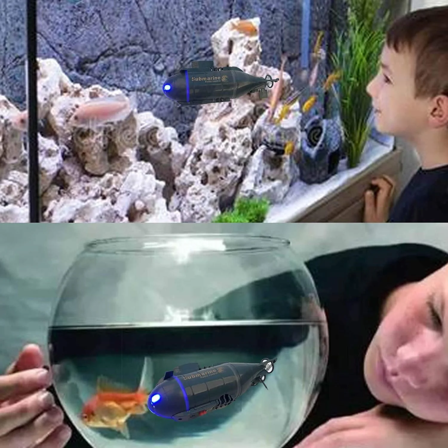 زیردریایی مینیاتوری کنترل از راه دور رادیویی، قایق مسابقه ای زیردریایی هسته ای، اسباب بازی آکواریومی ضد آب 6 کاناله، بهترین هدیه برای پسران زیردریایی مینیاتوری کنترل از راه دور رادیویی، قایق مسابقه ای زیردریایی هسته ای، اسباب بازی آکواریومی ضد آب 6 کاناله، بهترین هدیه برای پسران