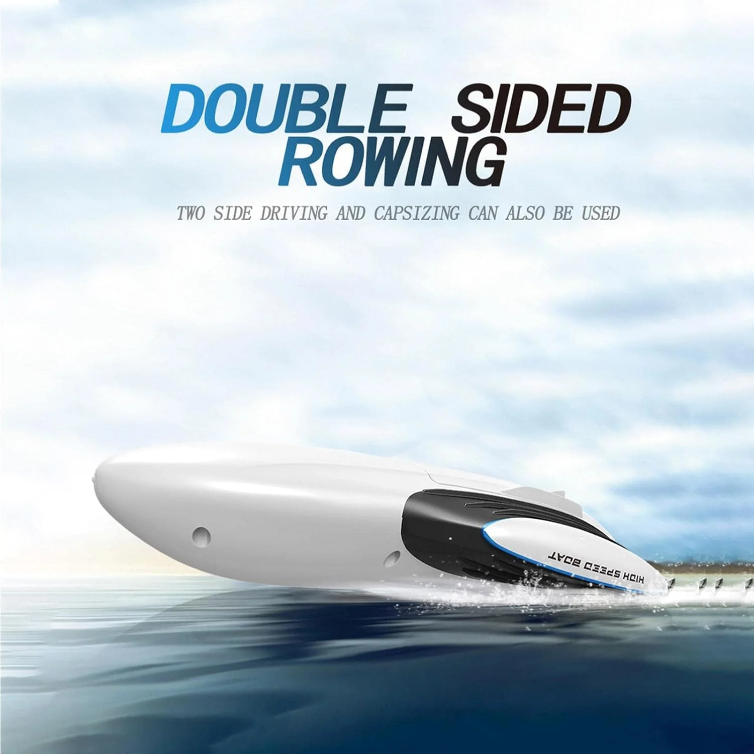 زیردریایی کنترل از راه دور 2.4G - قایق های کنترل از راه دور پرسرعت 2.4 گیگاهرتزی برای کودکان و بزرگسالان - شناورهای مسابقه ای خود اصلاح شونده با کابل USB برای کودکان و بزرگسالان